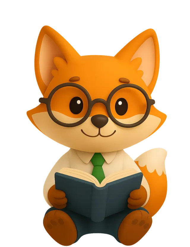 Balans Finance mascot pointing at best plan